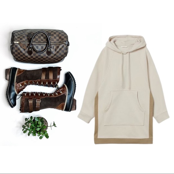 NWT H&M Conscious Collection Oversized Hoodie - Rare - Sold Out - Picture 2 of 8